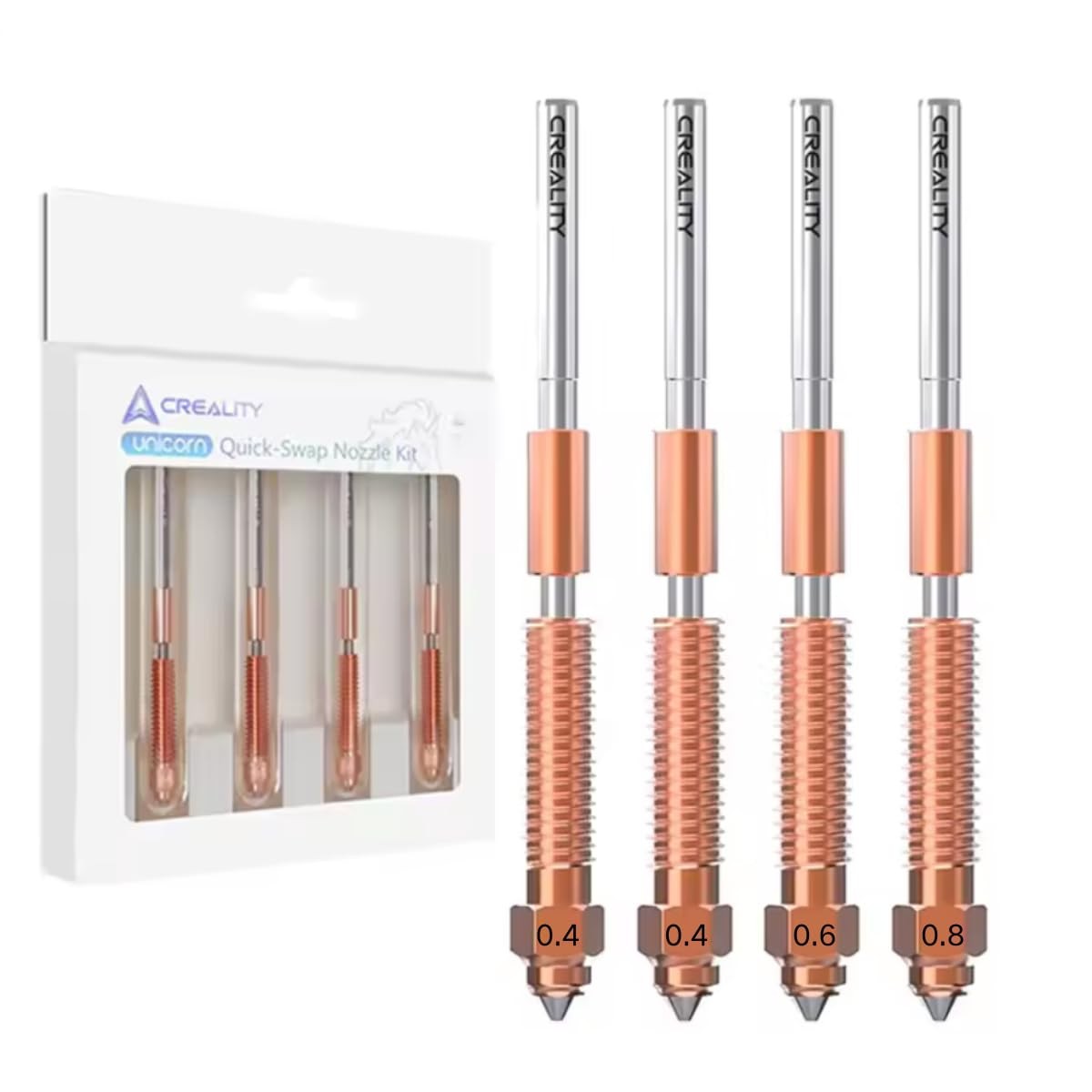for Creality Quick Swap Nozzle for Creality Unicorn Nozzle 0.4 for Creality K...