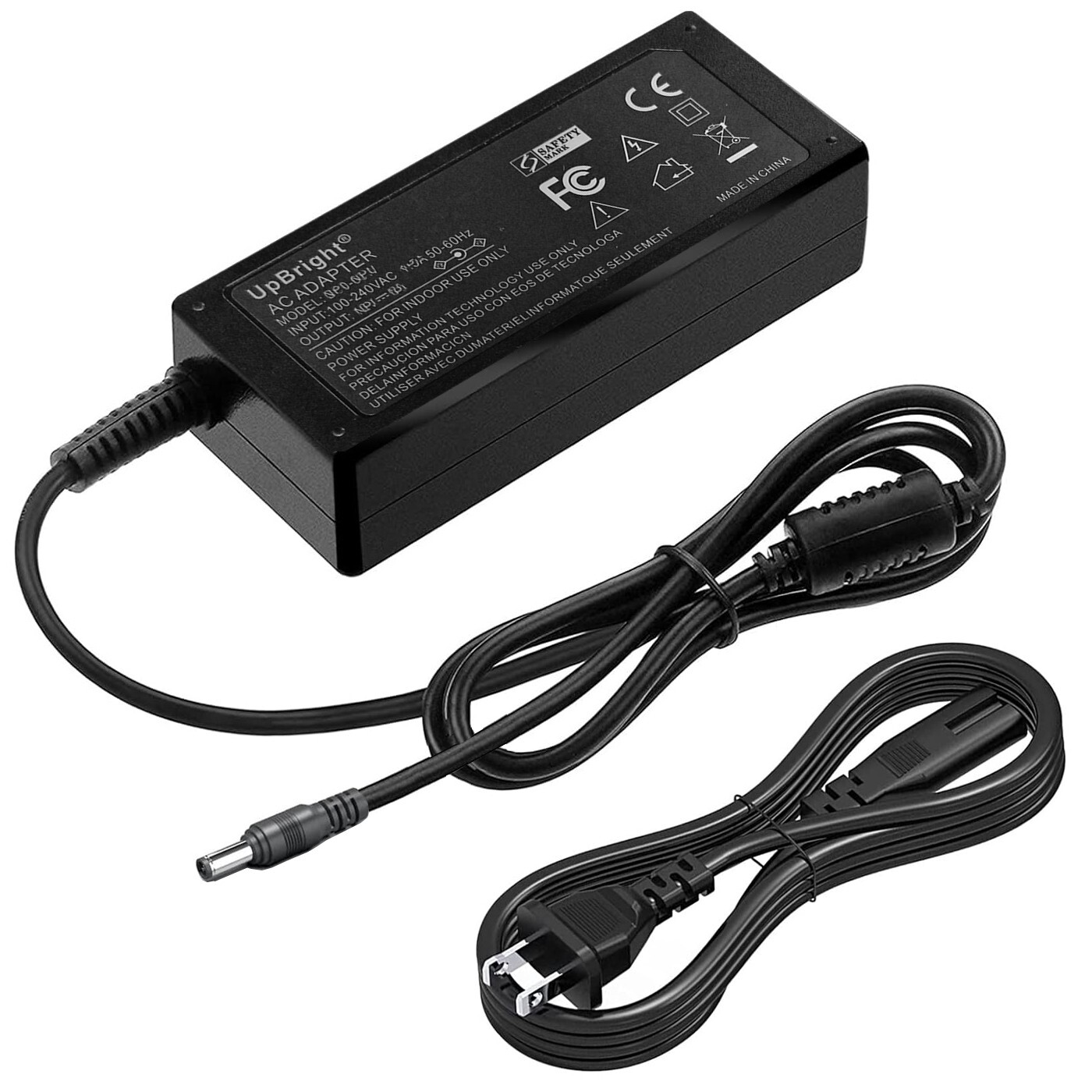 19V AC Adapter For LG 25SR50F 27SR5BF 27SR5BF-P 25SR50F-W Monitor MyView Smart