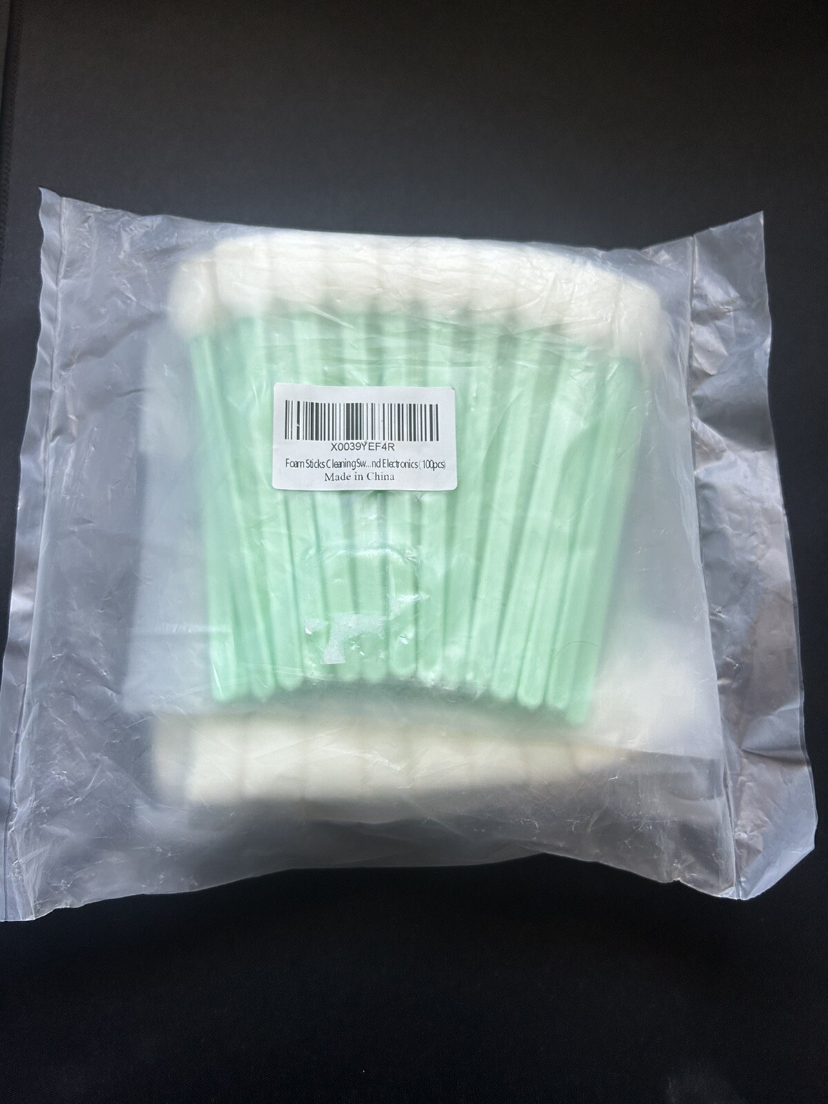 Foam Sticks Cleaning Electronic. 100 Pcs. Made in China