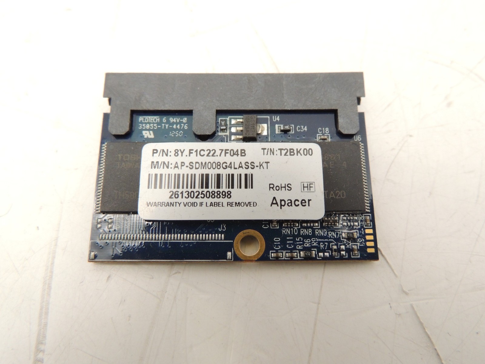 Apacer 8GB SATA Half SSD Solid State Drive For Wyse Thin Client 8Y.F1C22.7F04B