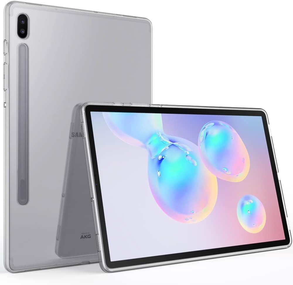 Clear Slim Design Flexible Soft TPU Protective Case for Galaxy Tab S6 10.5