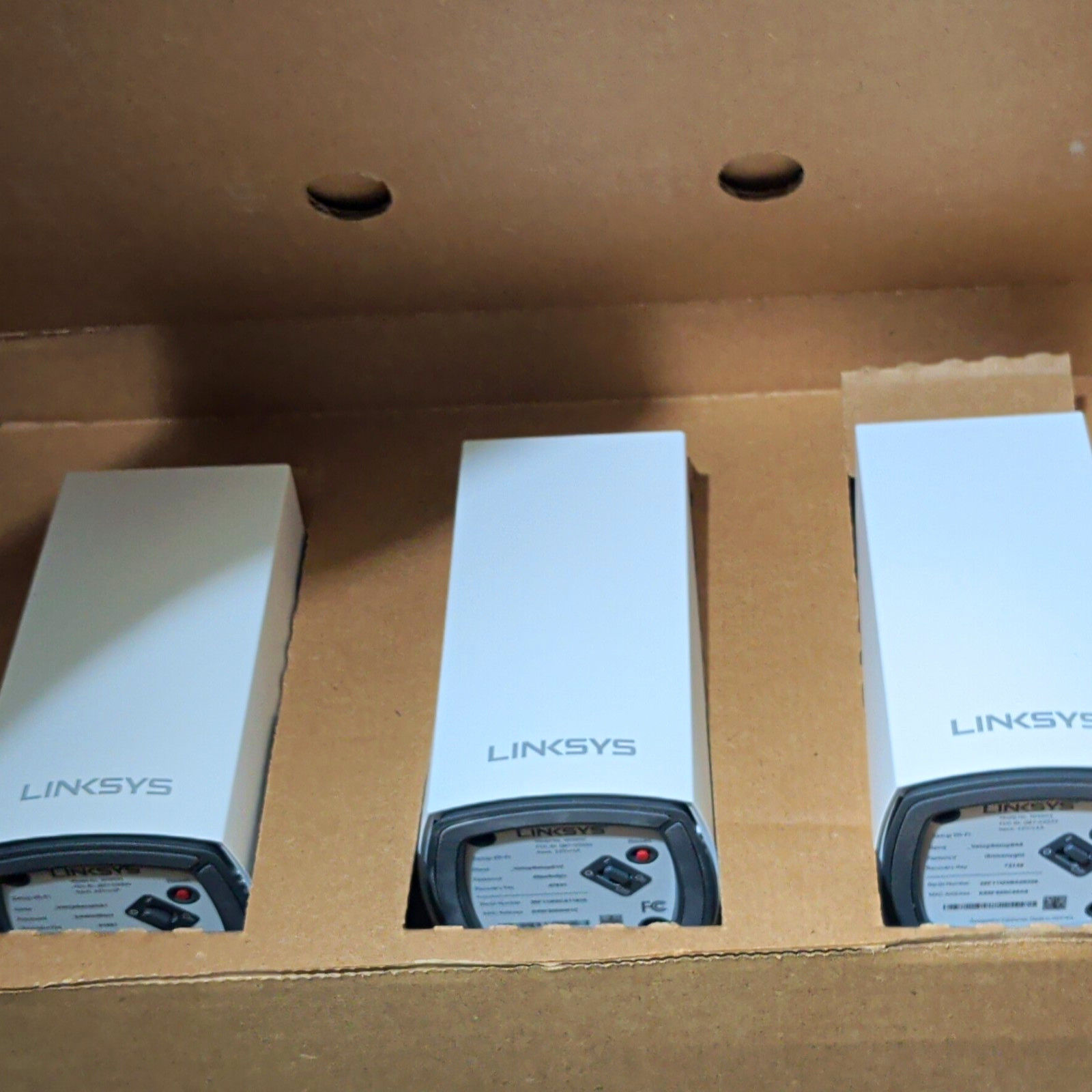 Linksys Velop WHW0103 AC3900 Tri-Band Wireless Access Point 3-Pack White
