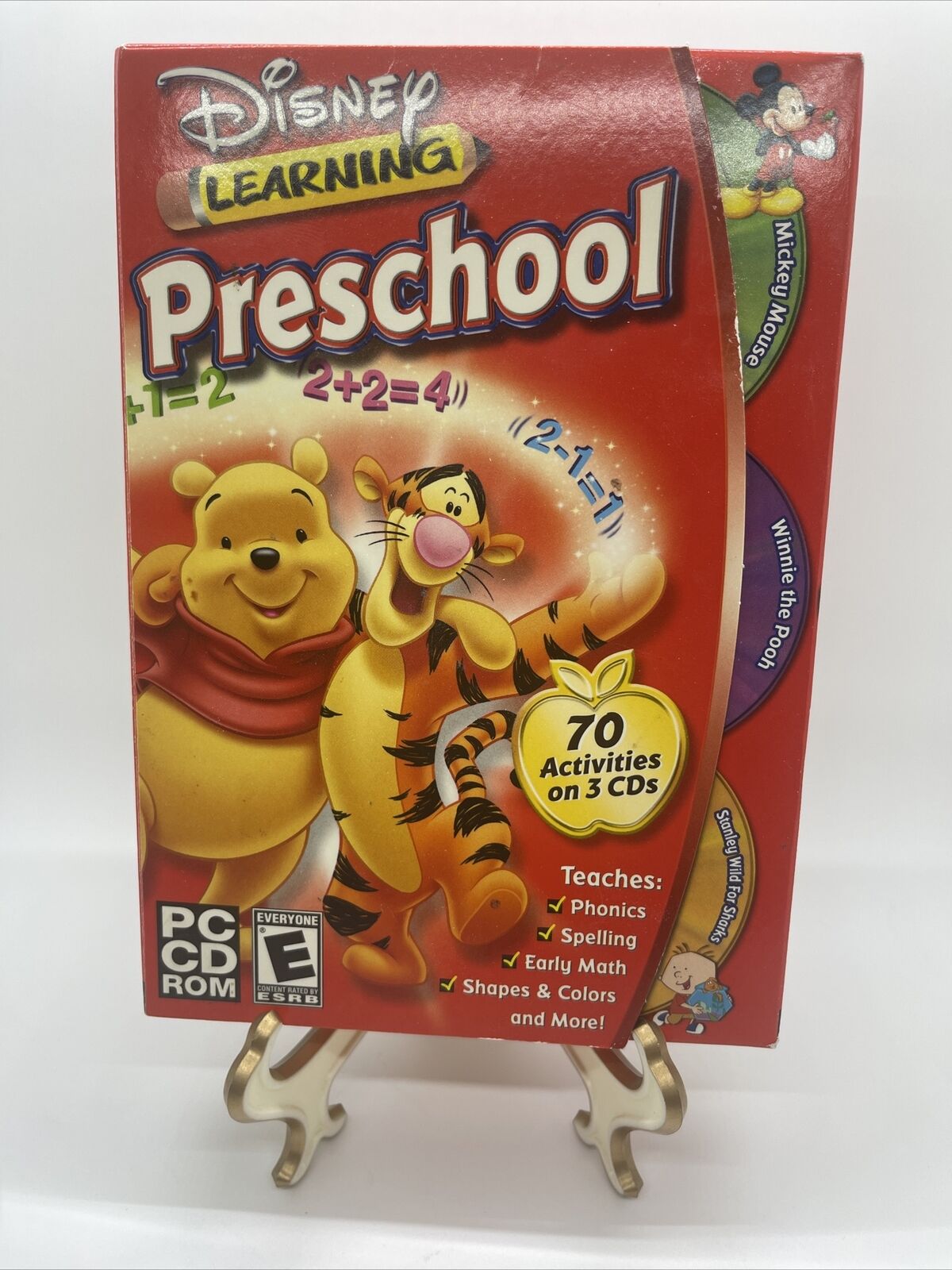 Disney Preschool Bundle- (Pooh , Mickey, Stanley Wild For Sharks)