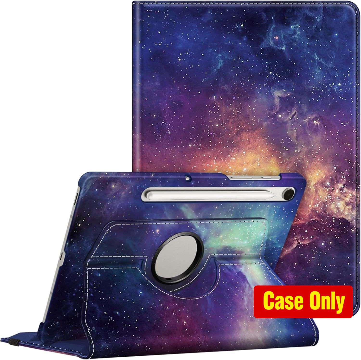 360 Degree Swiveling Stand Cover Case for Samsung Galaxy Tab S10 Lite and S9