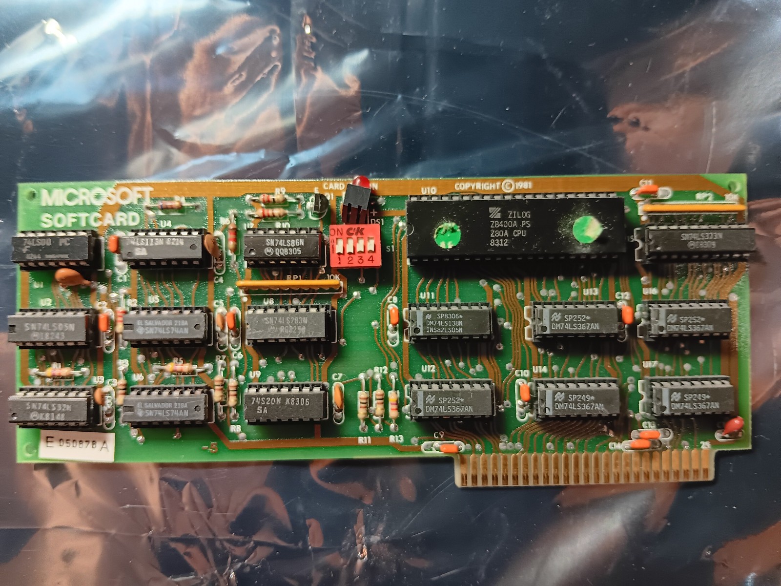 Apple II Microsoft Softcard 400116-H - Z80 Card for the Apple II