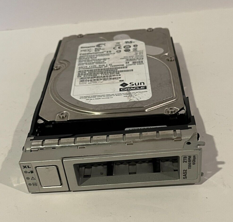 SUN/ORACLE 542-0274, 2TB - 7200 RPM SAS Disk Assembly Seagate ST32000444SS