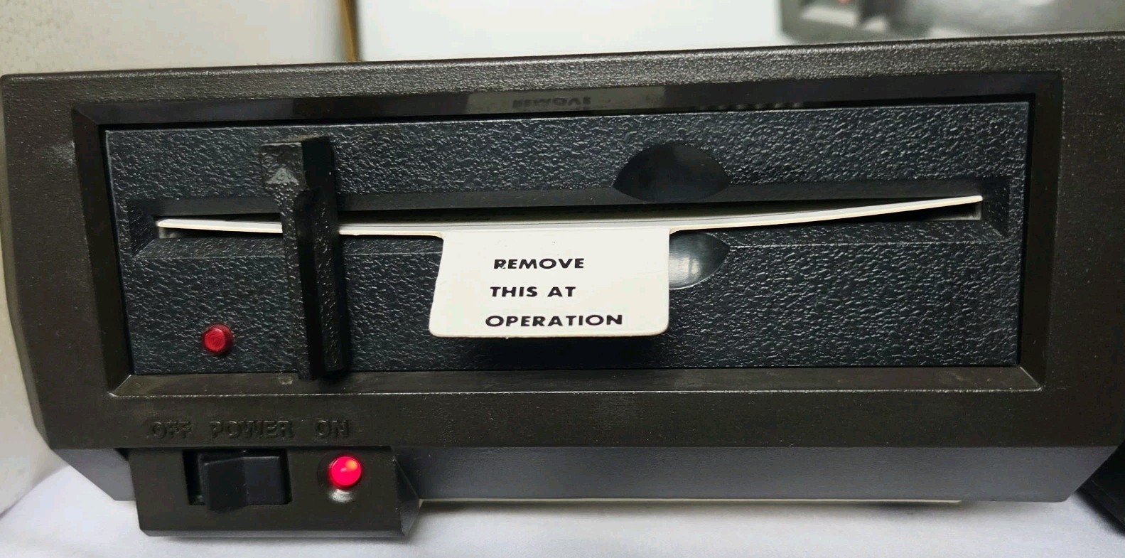Atari 1050 Disk Drive Box Foam PSU SIO Manuals DOS 3 Powers On Vintage
