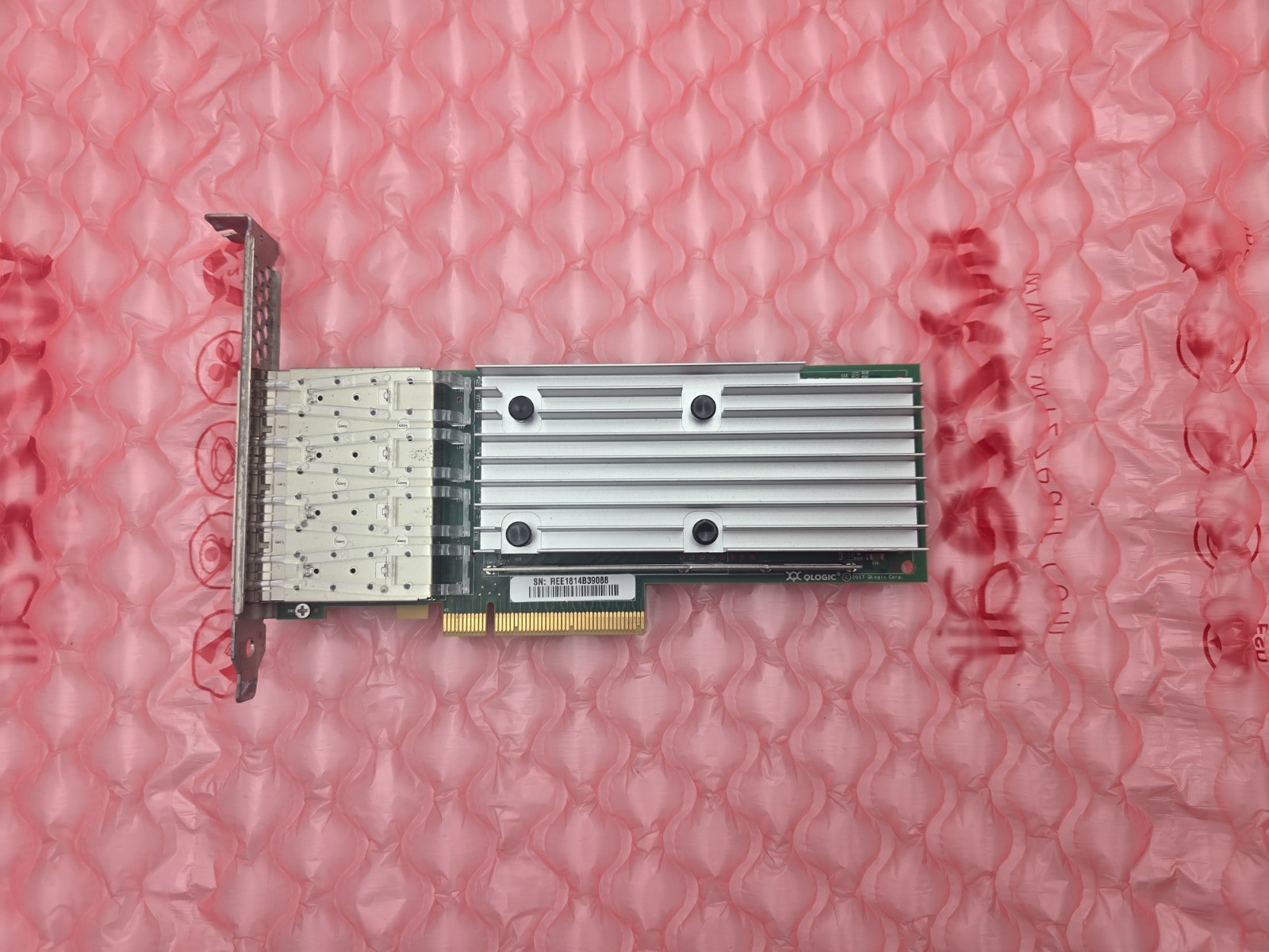 Qlogic 25GB QL41234HLCU Quad Port 25GbE SFP28 AH2010410-11-A  Network Adapter