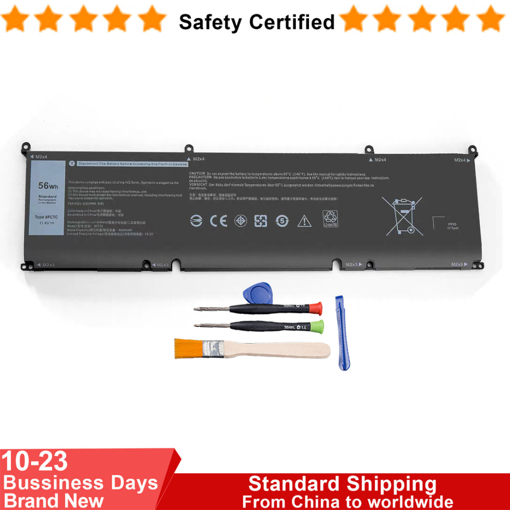 8FCTC Battery For Dell G15 XPS 15 9510 Precision 5550 5560 5570 0P8P1P 0DVG8M