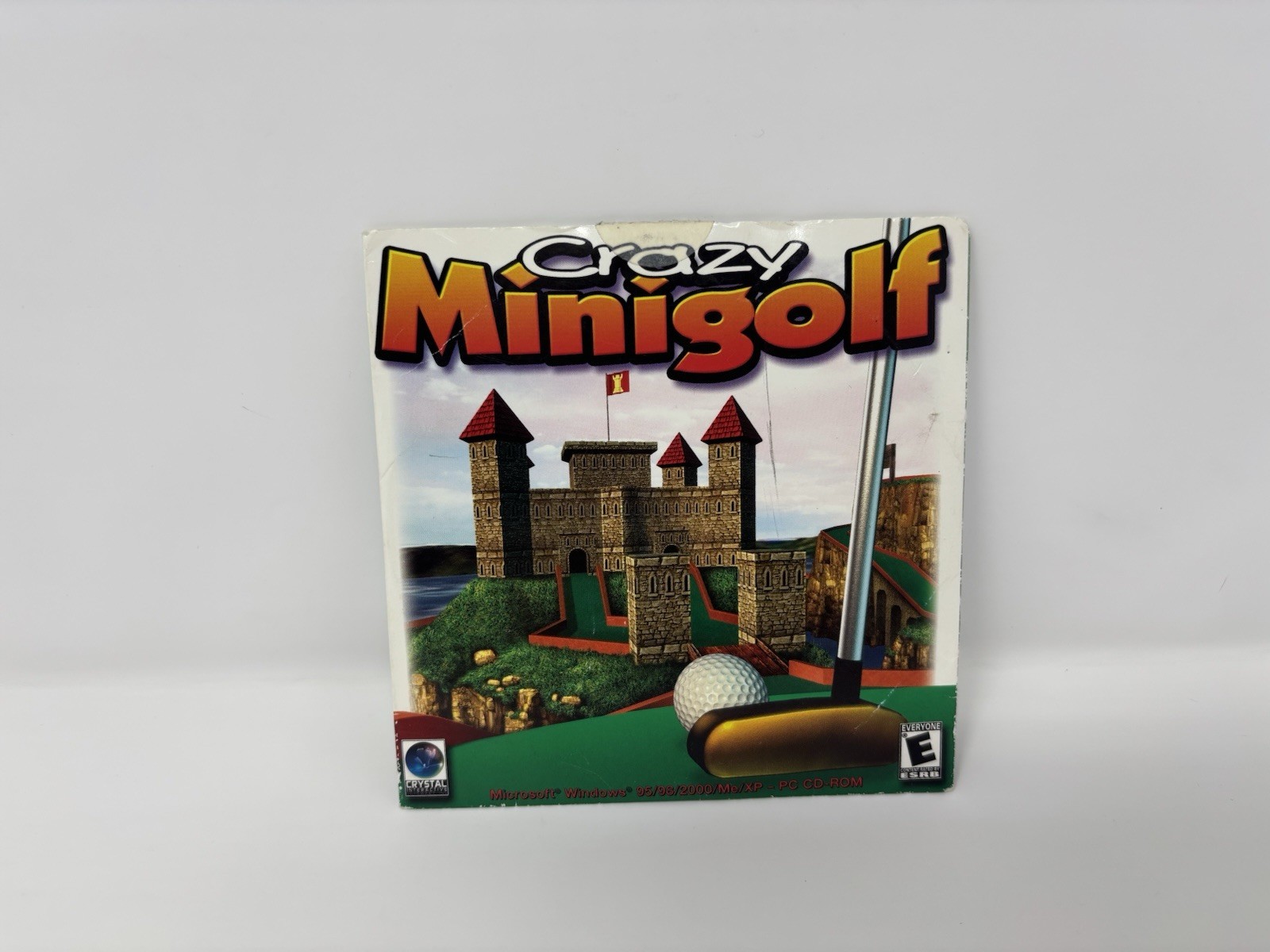 Crazy Mini Golf PC CD Haunted Cemetery Medieval Castle 9-hole Putt Putt game 3D