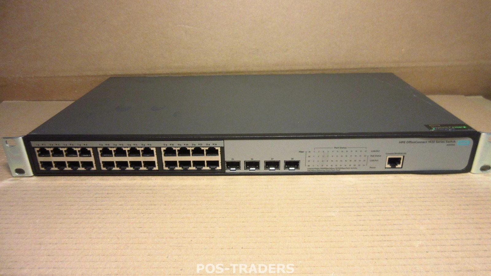 HP HPE 1920 24G PoE+ OfficeConnect GIGABIT 180W Switch 24-GE-T PoE+ JG925A 