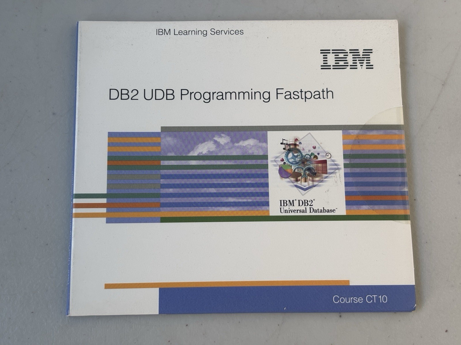Vintage IBM DB2 UDB Programming Fastpath Course CT10 Software CD-ROM Sealed