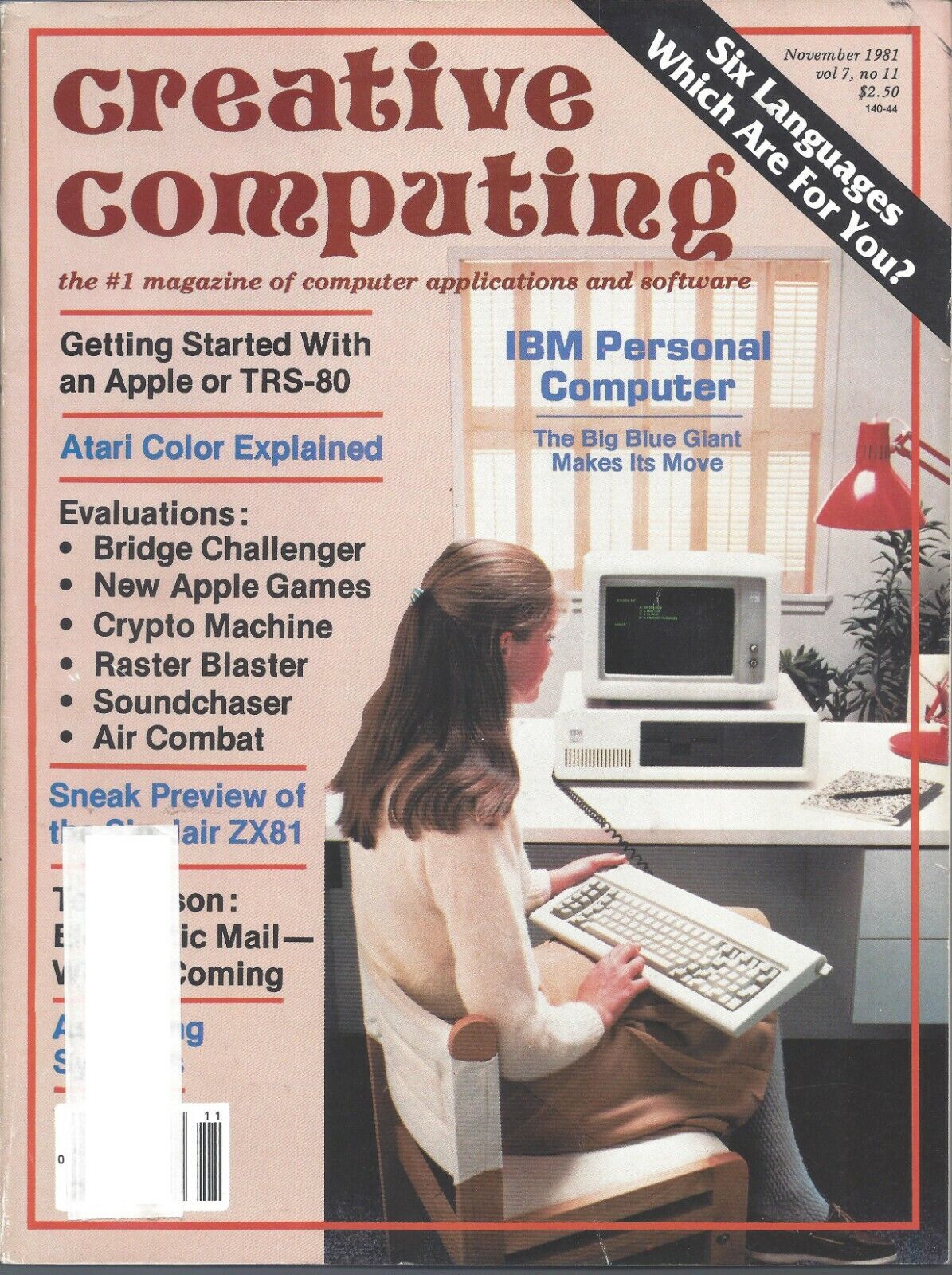 Creative Computing Magazine, November 1981