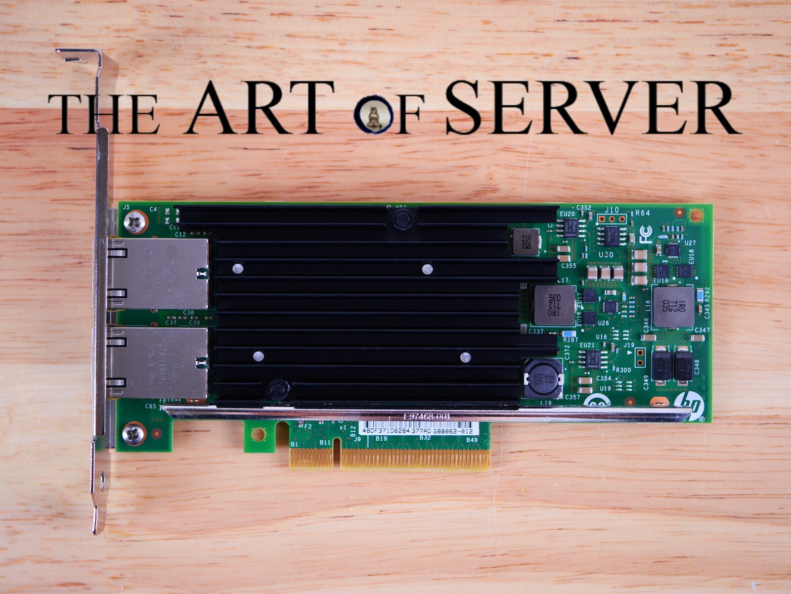 [HPE 561T] Intel X540-T2 10Gb 10GBaseT RJ-45 PCIe 2.1 x8 NIC Full Profile