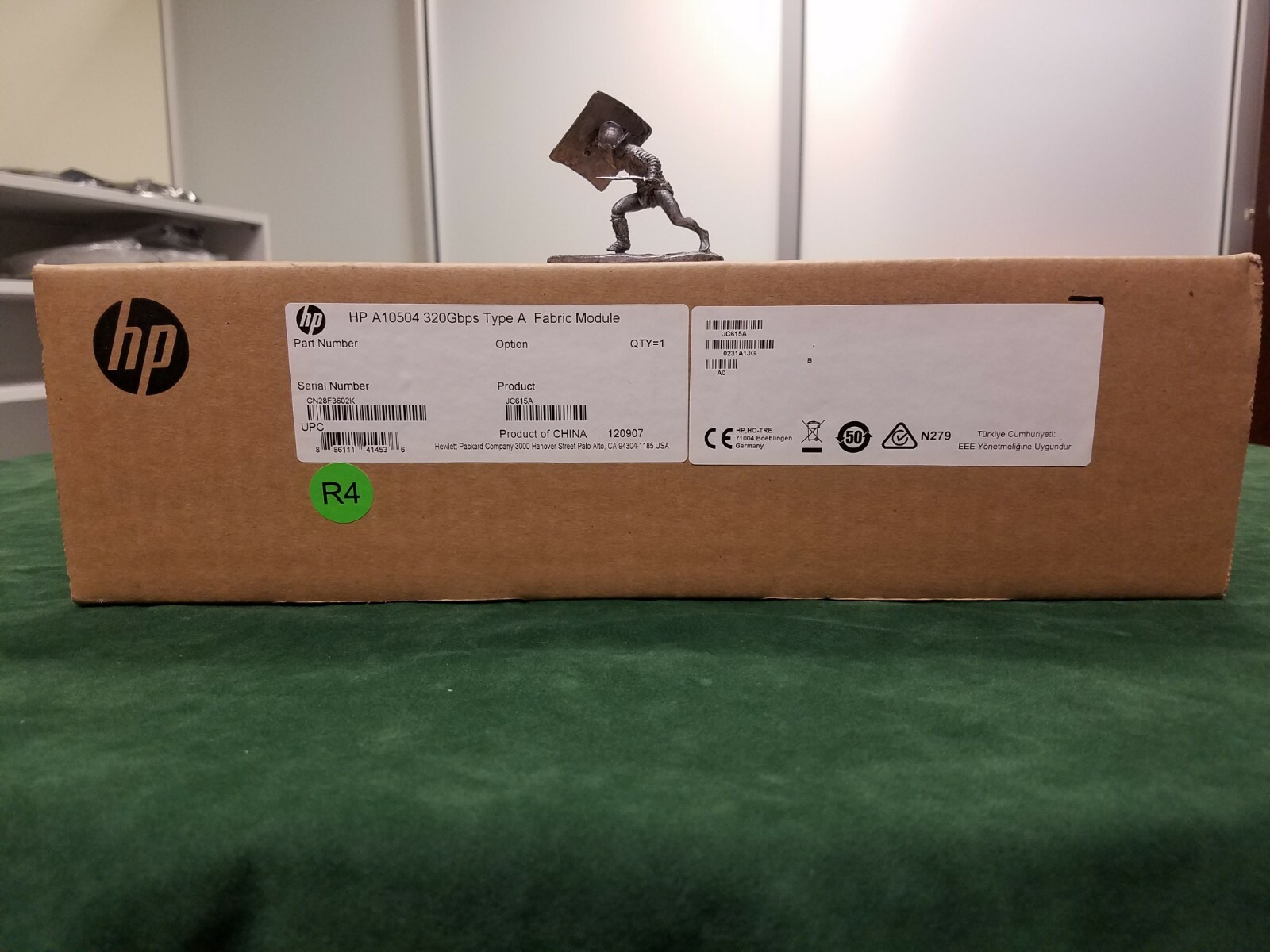 HP JC615A - NEW F/S HP 10504 400GBPS TYPE A FABRIC MODULE (JC615-61001)