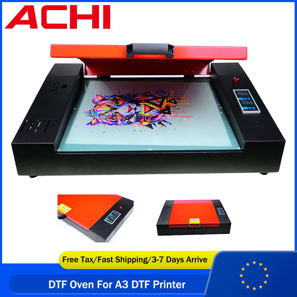 ACHI DTF Oven Pretreatment Heater For DTF Printer For A3 A4 Hot Dryer Machine