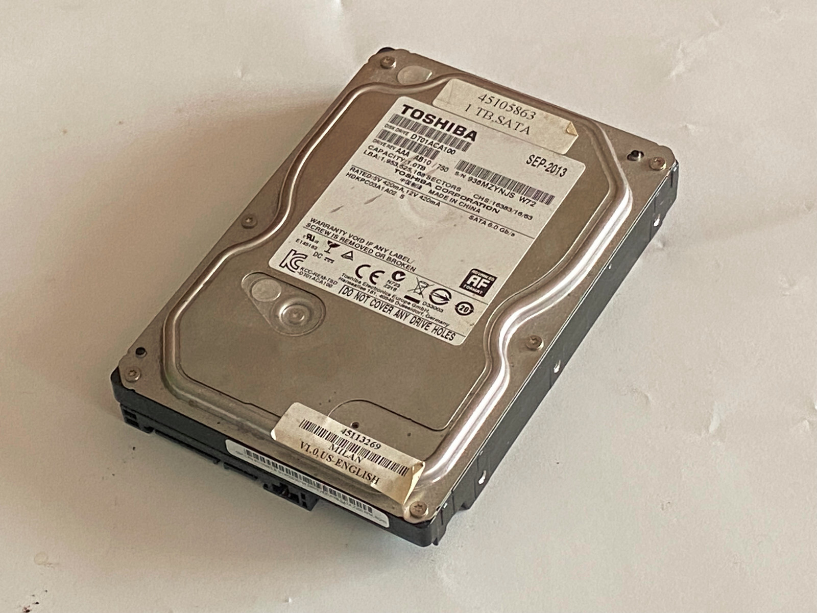 efi fiery hard disk / hard drive 45105863 45113269