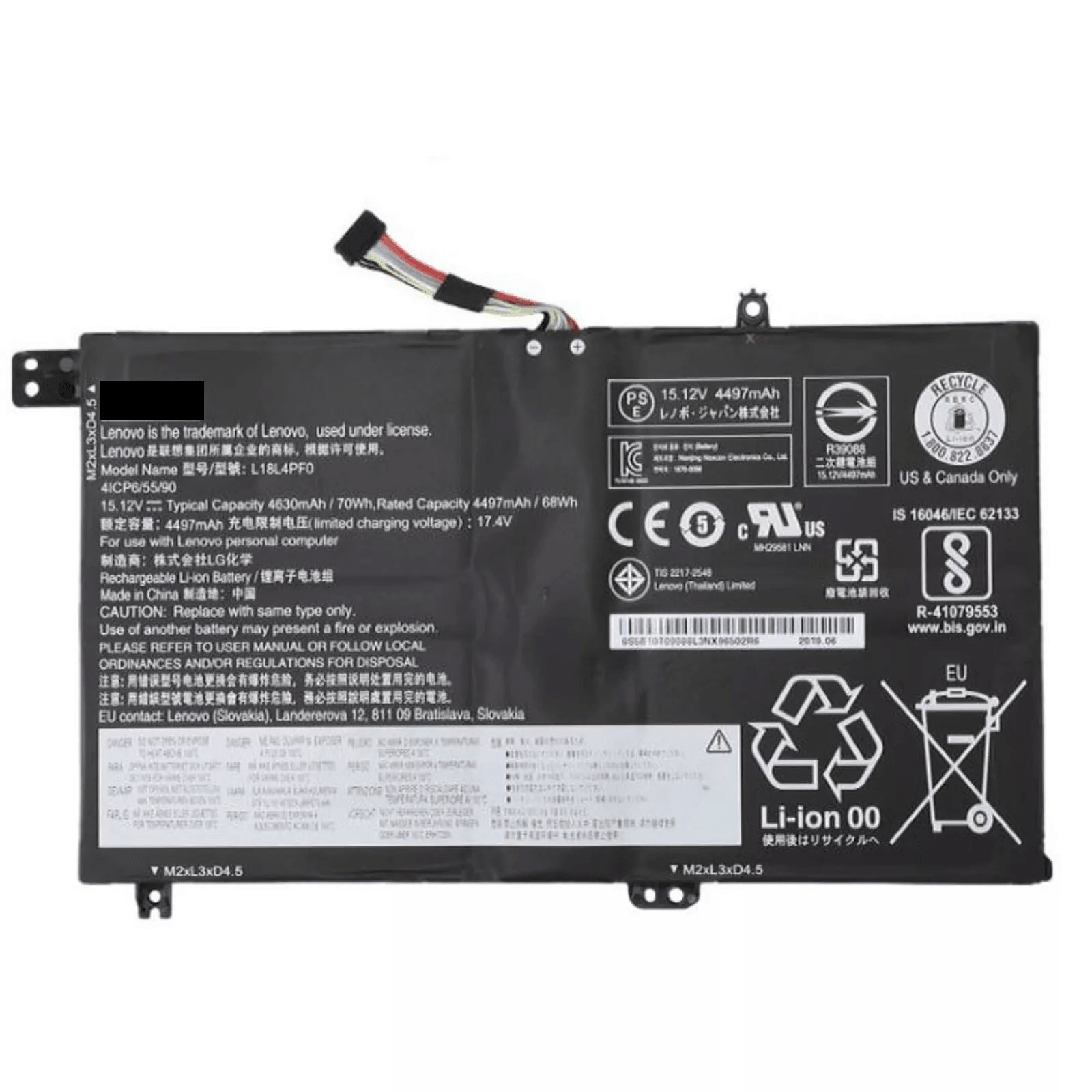 Genuine  L18L4PF0 L18M4PF5 for lenovo Ideapad S540-15IWL GTX S540-15IWL 15IML