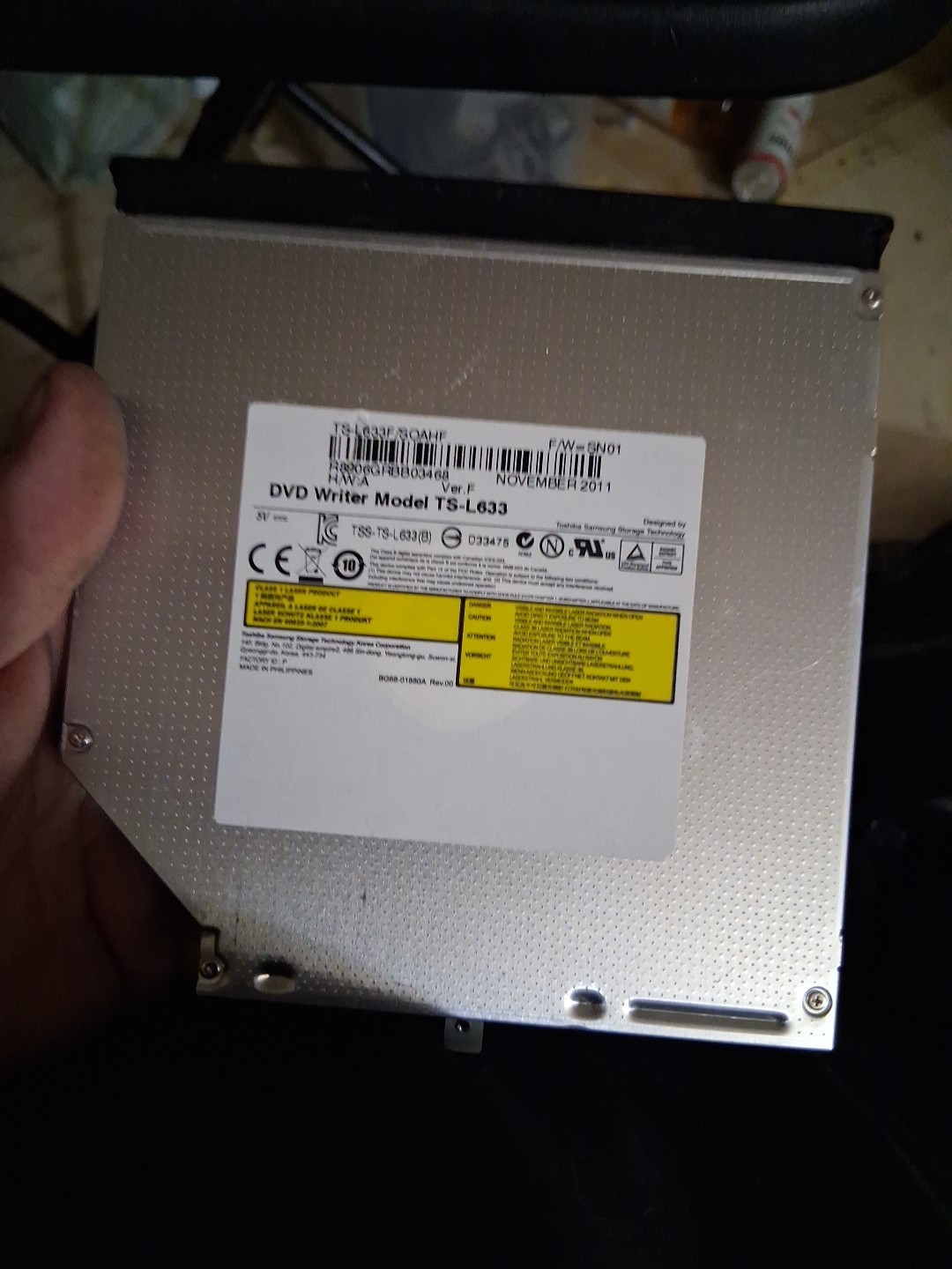 Dell / Toshiba Samsung TS-U633F DVD-Writer / BG68-01768A / N6JC6