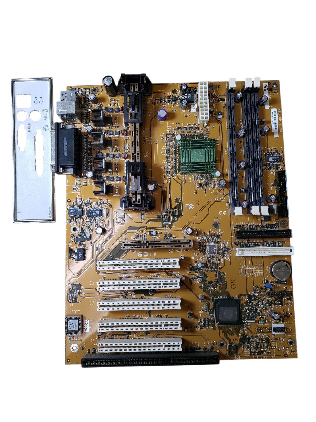 FIC SD11 AMD Slot A ATX Motherboard SDR AGP ISA Athlon Classic Retro Gaming