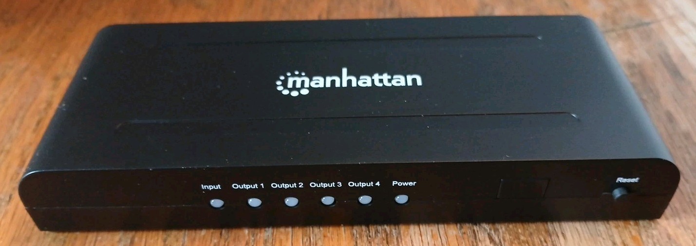 Manhattan 207515 4K 4-Port HDMI Splitter 