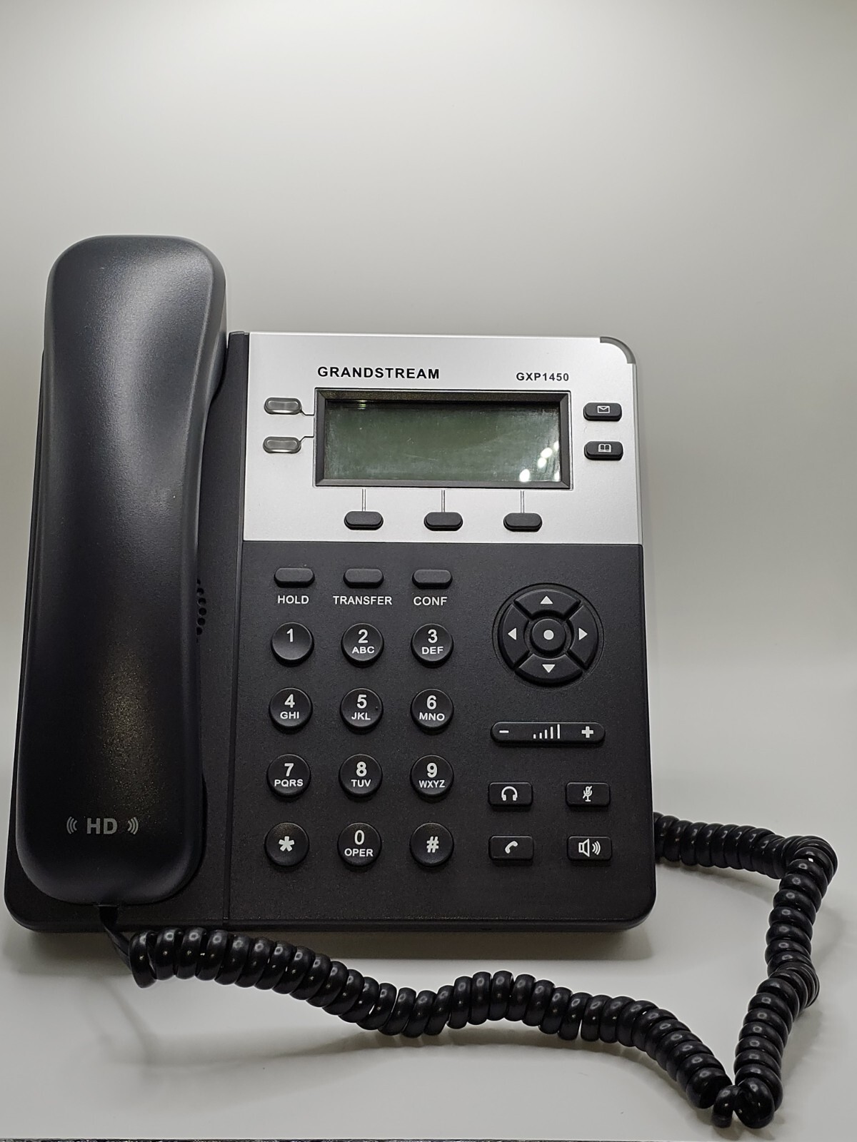 Grandstream GXP1450 HD VOIP SIP Phone LED 2 Lines For Small Medium Business