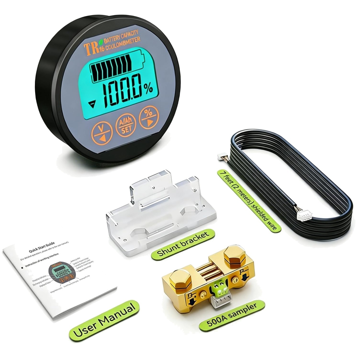 AILI TR16 Shunt Battery Monitor - Real-Time State of Charge