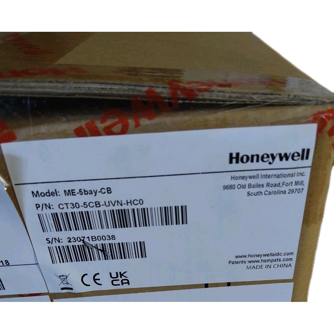 Honeywell CT30-5CB-UVN-HCO 5-Bay Charging Cradle for CT30 XP | New Sealed