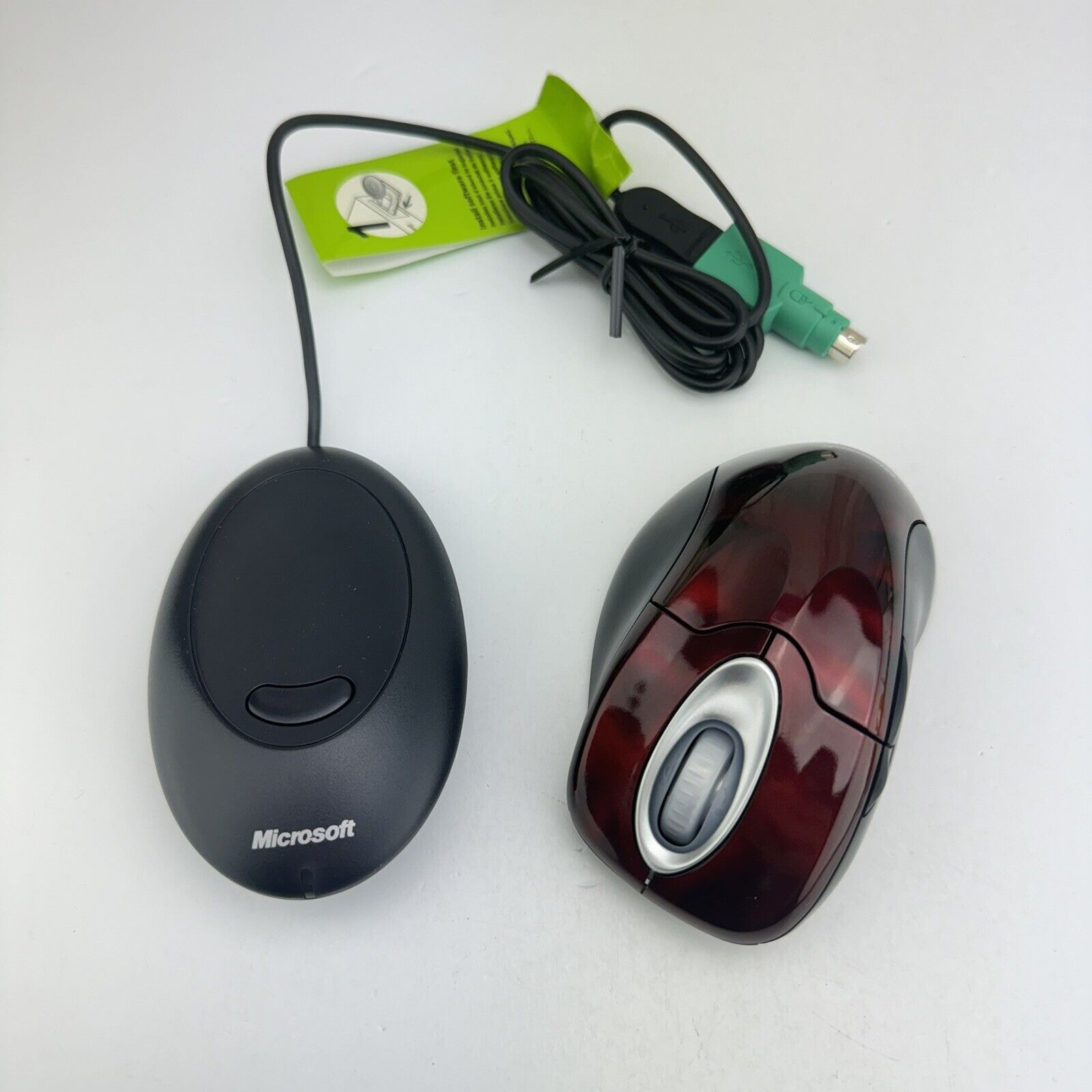 Microsoft Wireless Intellimouse Explorer 2.0 1007 Crimson Fire CLEANED & TESTED