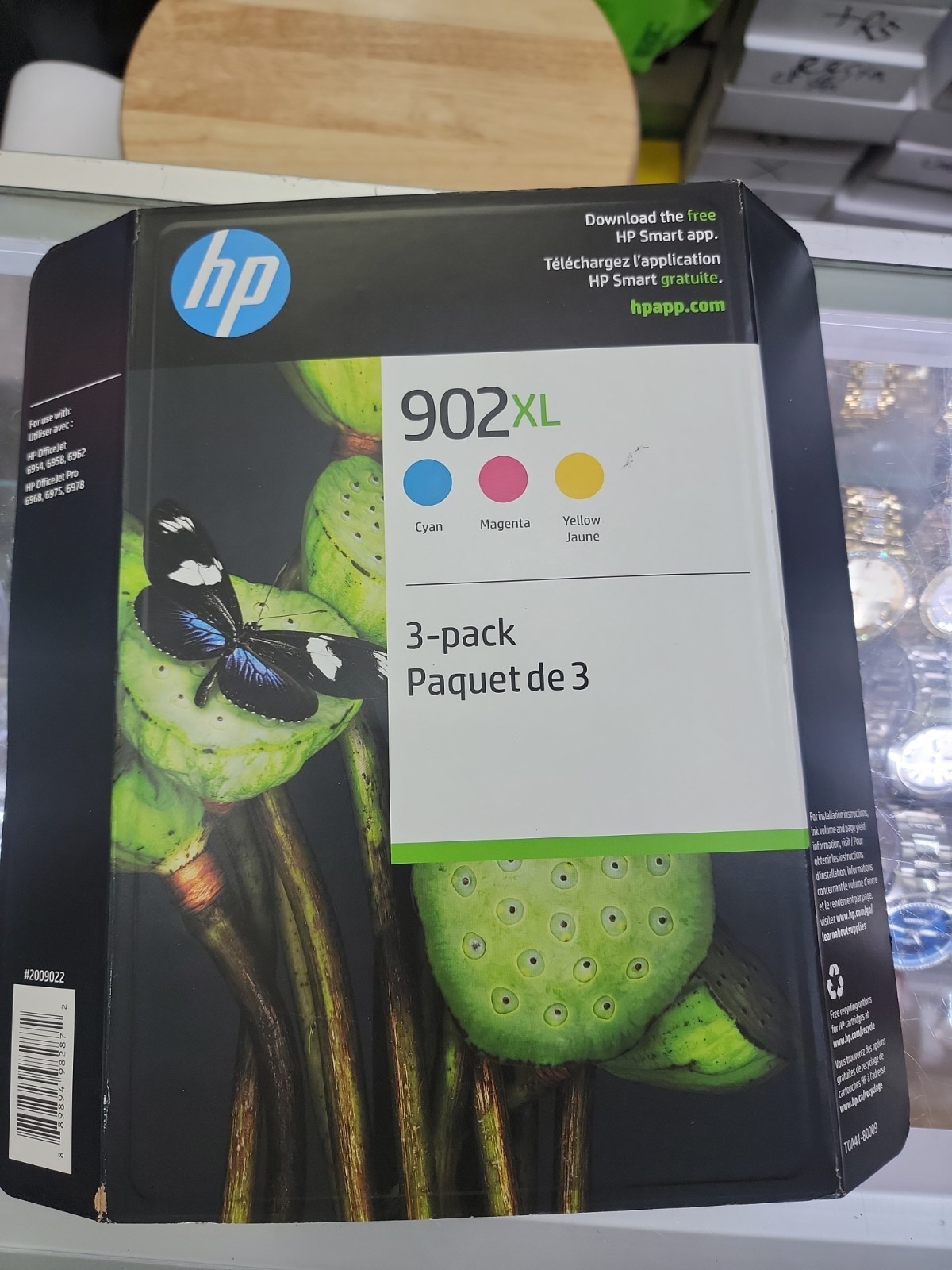 HP T0A41BN 902XL Inkjet Cartridges 3 Pieces - Tri-Color