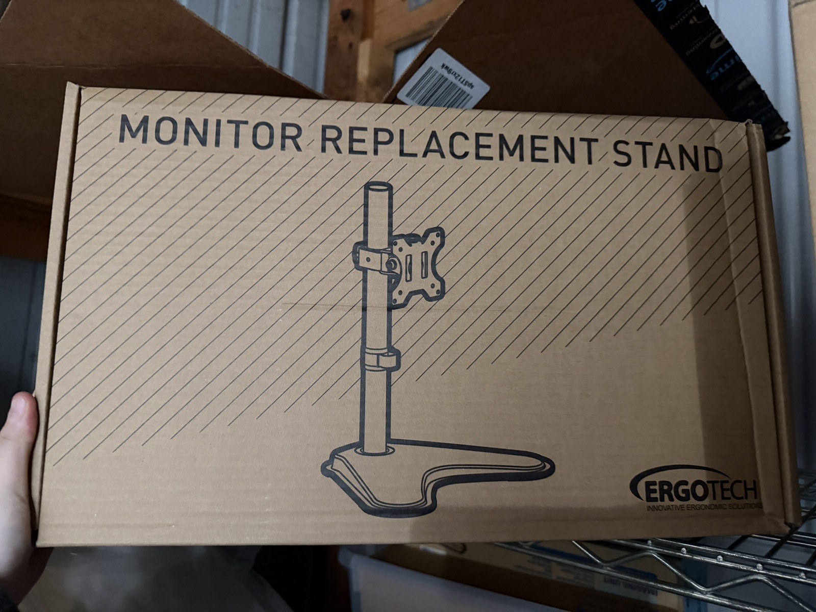 Ergotech DMRS-1 13 to 32-inch Single Monitor Desk Stand - NEW 