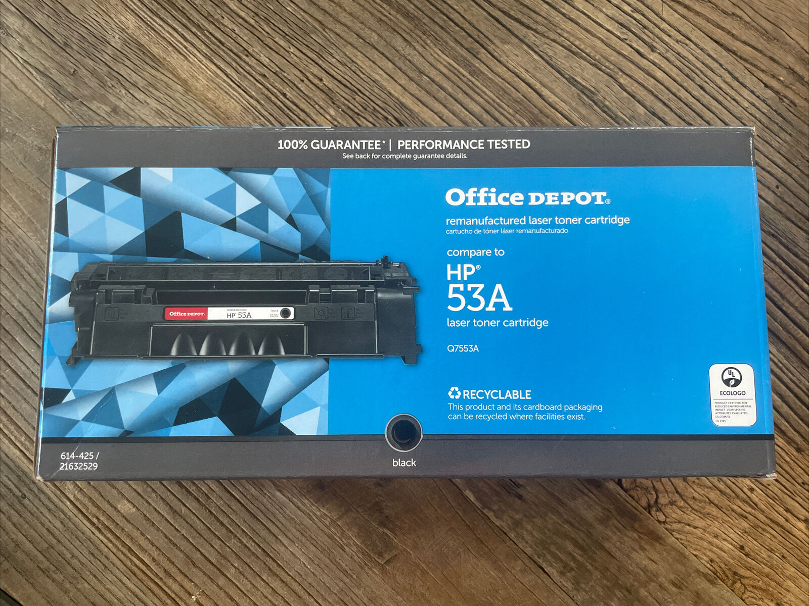 HP 53A Office Depot® Brand OD53A Toner Cartridge Black New Sealed