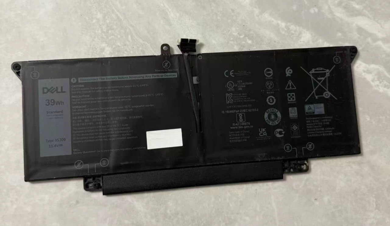 Genuine OEM 35J09 Laptop Battery For Dell Latitude 7310 7410 YJ9RP 7YX5V 39Wh