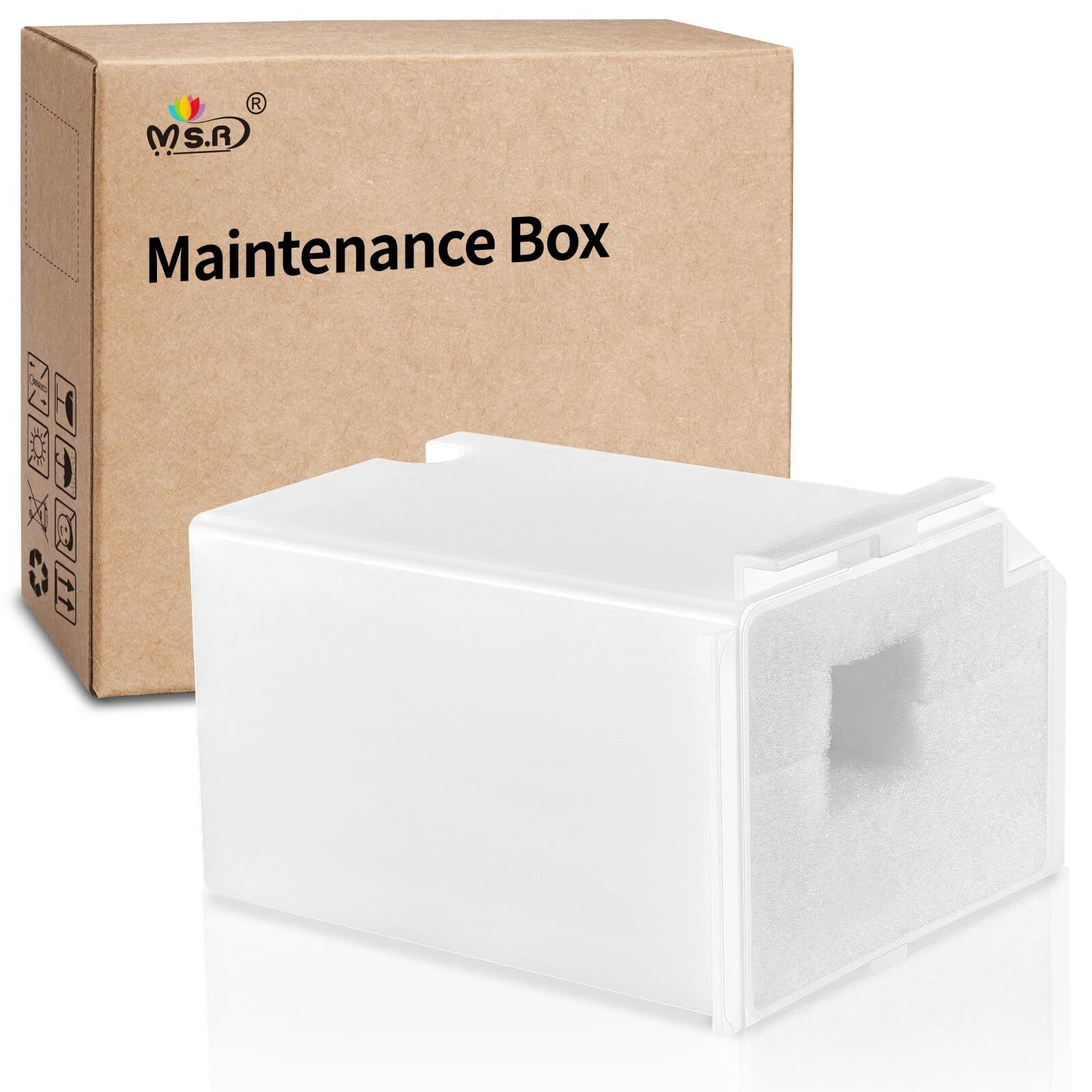 MS.R Waste Ink Pad Replacement Maintenance Box for Ecotank ET-2803 ET-2800 ET...