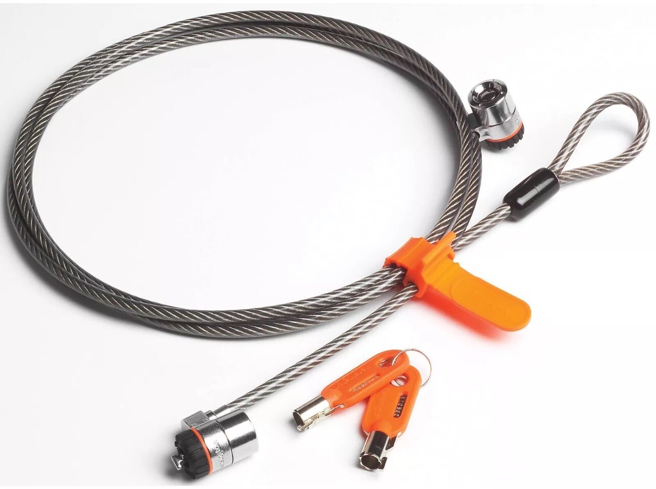 Kensington K64187FM Master Keyed MicroSaver Notebook Cable Lock - NEW SEALED