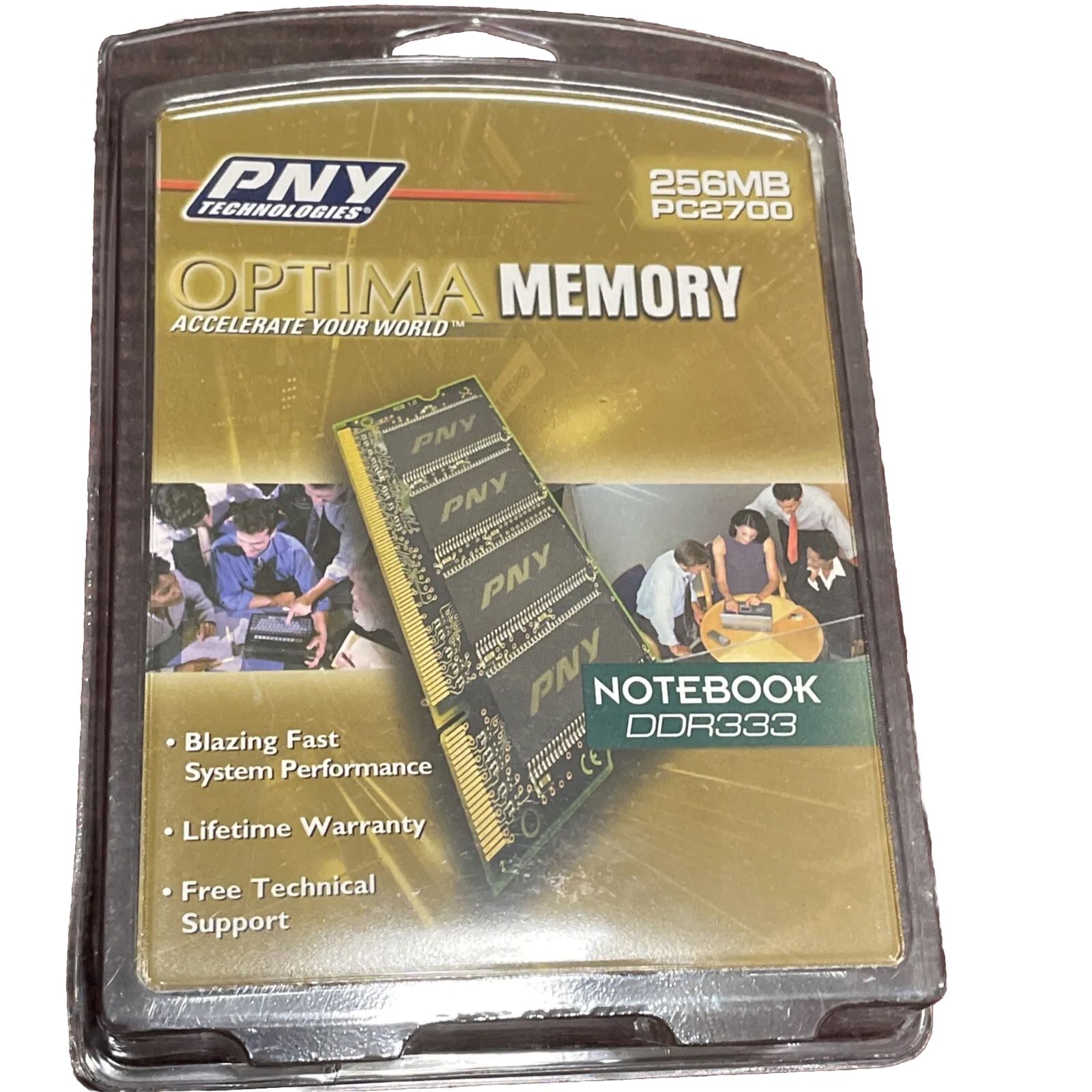 PNY Optima 256MB Memory N512D27OPT 512MB PC2700 Notebook DDR333