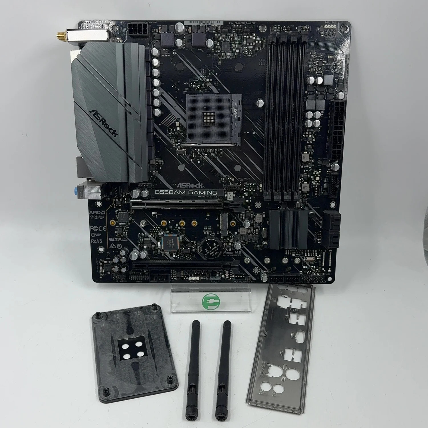 AsRock B550AM GAMING AM4 mATX WIFI AMD DDR4 Motherboard