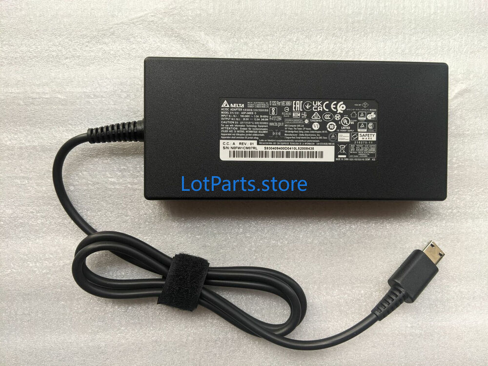 MSI Stealth GS77 12UE ADP-240EB D New Original OEM Delta MSI 240W AC Adapter