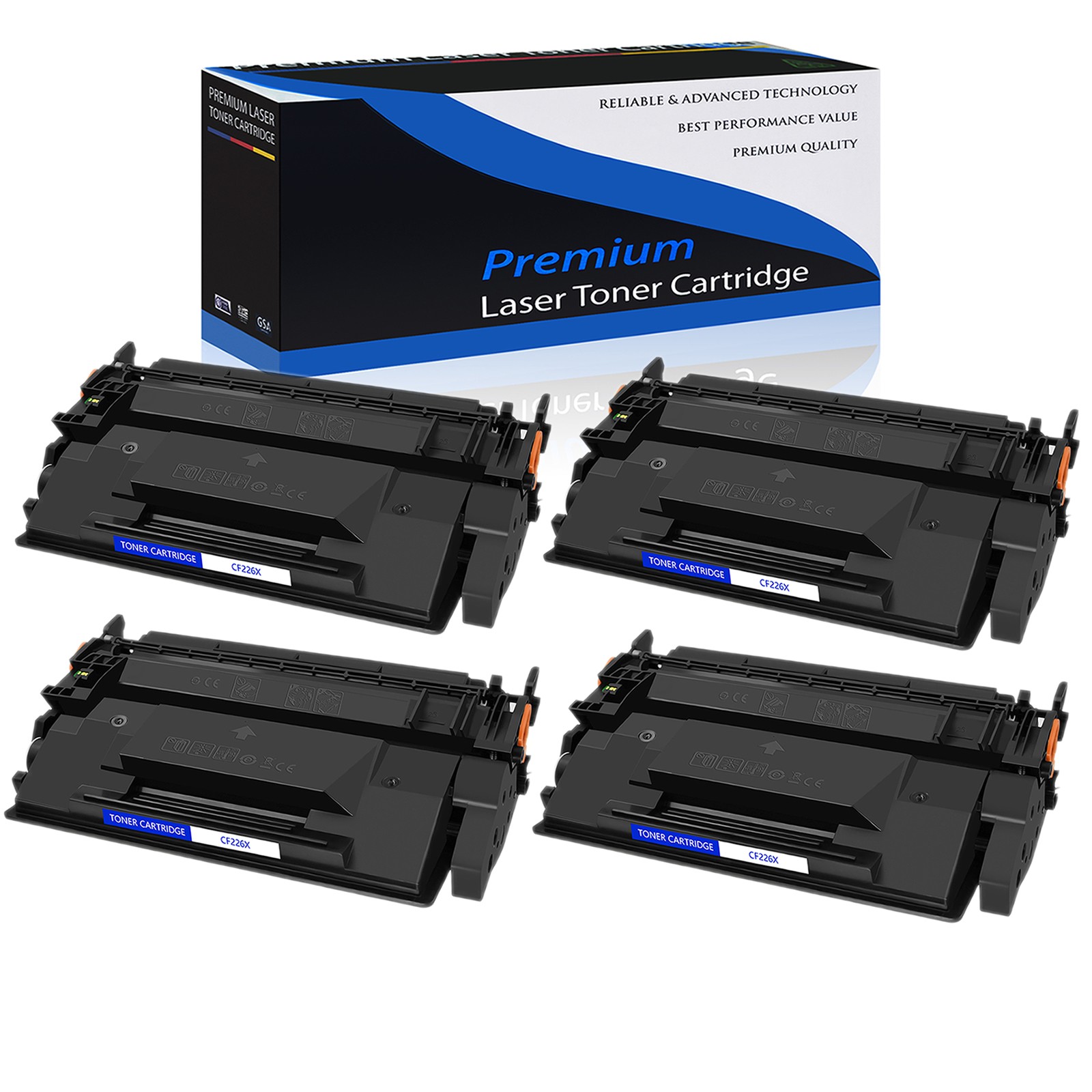 4PK CRG-052H 052H Toner For Canon imageCLASS MF426dw MF424dw LBP214dw LBP215dw