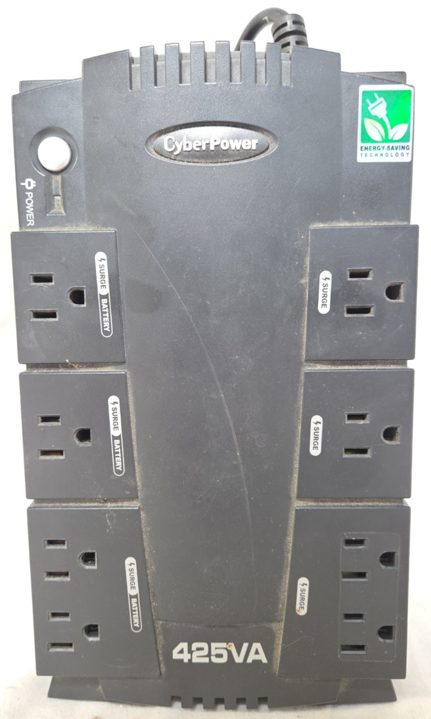 CyberPower CP425SLG-R 425VA 255W 8-Outlet UPS Battery Backup Surge Protector
