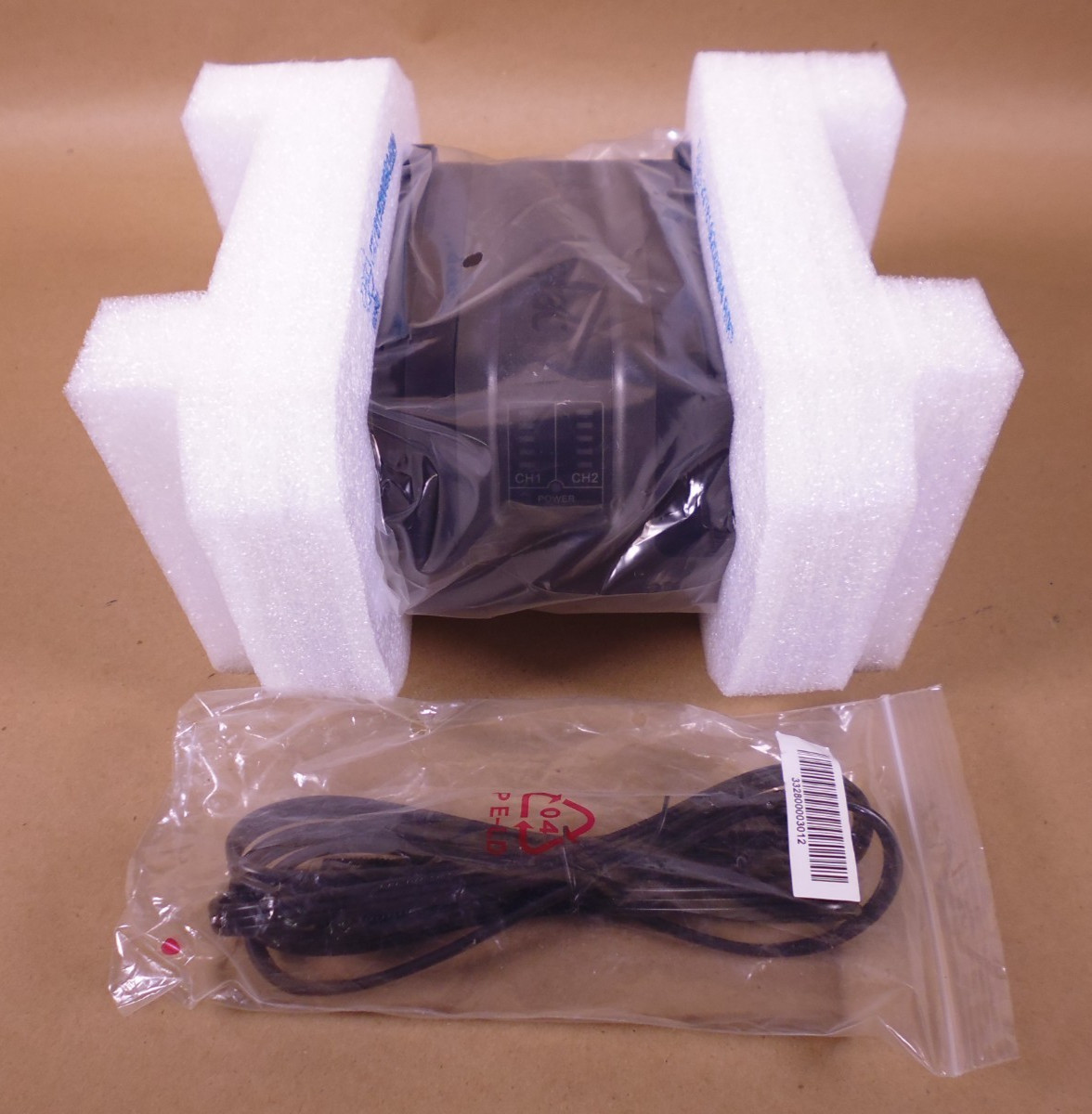 NEW Getac AY-C431 Dual Bay Battery Charger with Power Cord C431 For F110 Main