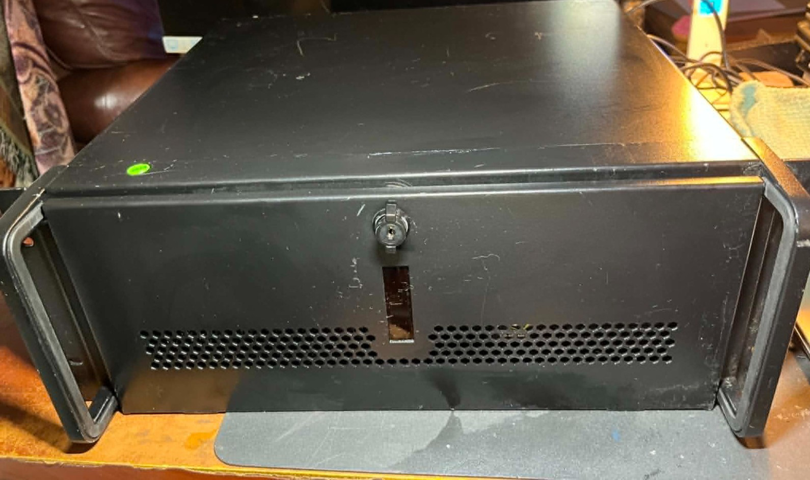ICI 4U Industrial Rackmount PC i7-4770S 8GB 128GB SSD 4x Serial Parallel CNC PLC