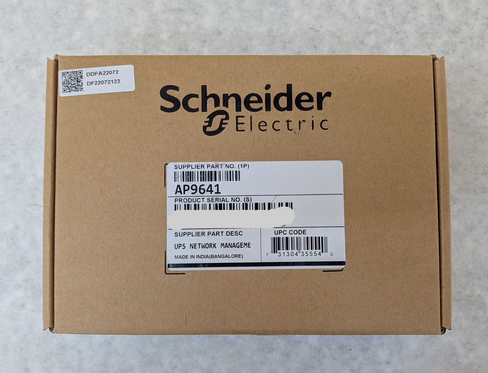 Schneider AP9641 Network Management Card 3