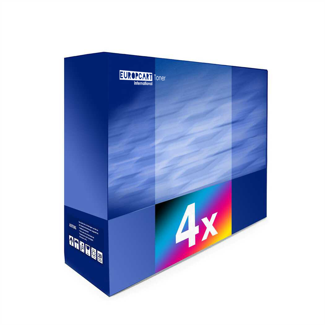 4x Europcart Cartridge Alternative for Epson S050604 C-9300-N