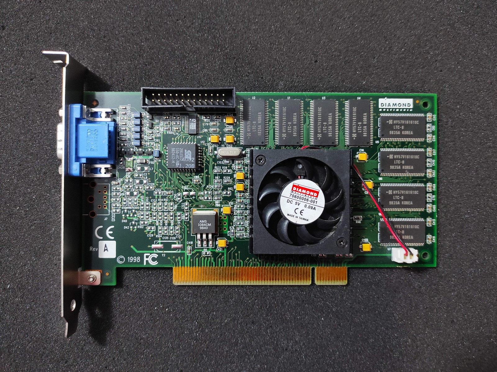 Diamond Monster Fusion Z100 PCI 16MB VGA 3Dfx Retro Graphics Card 23150135-401