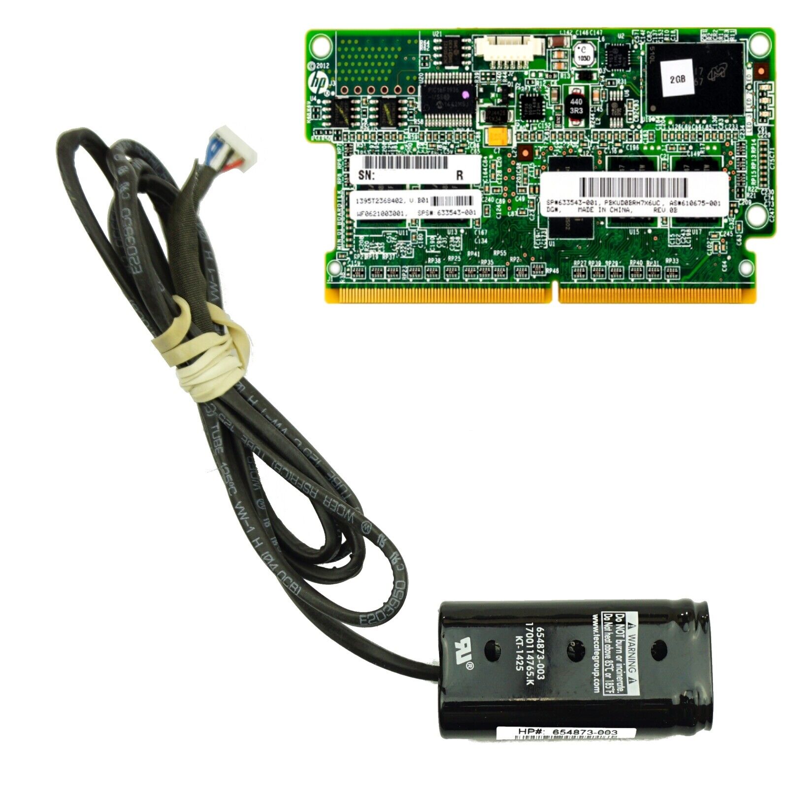 HP (631681-B21) ProLiant DL380p Gen8 12x LFF- HP Smart Array P420i 2GB FBWC Kit