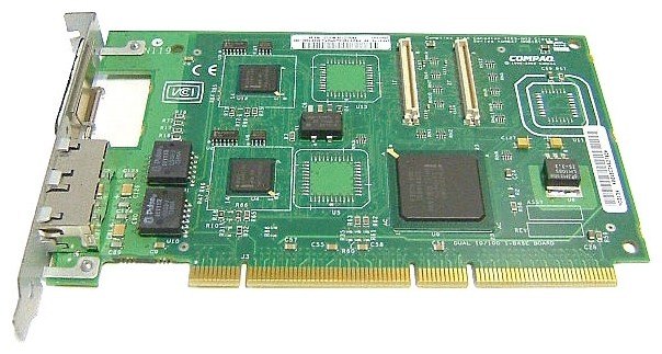 HP Compaq NC3134 Dual Port Fast Ethernet 10/100Mbps PCI-X Board- 161105-001