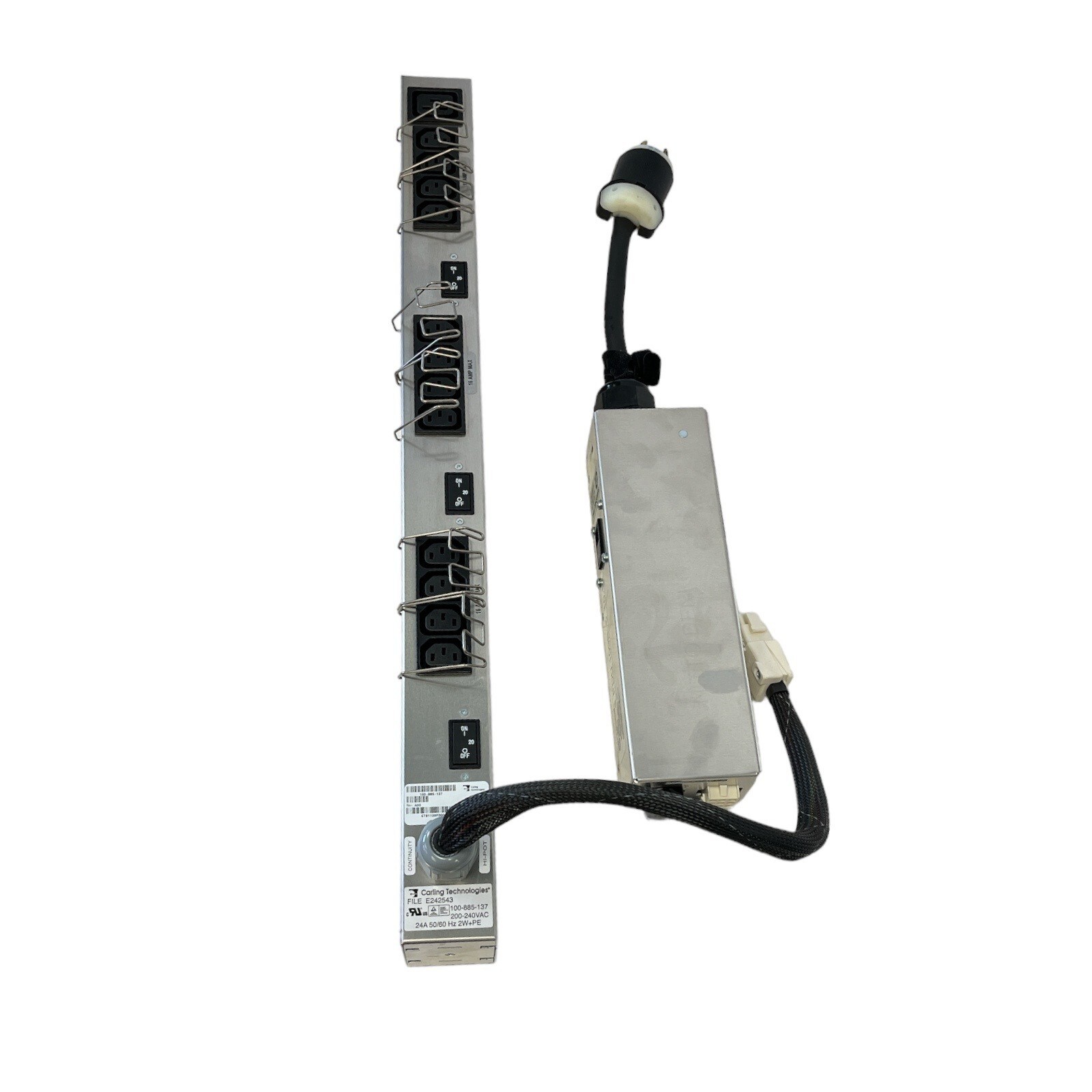 100-885-137/139 EMC PDU 240VAC 24A 50/60Hz 038-003-272 250V 50A 15FT Power Cable