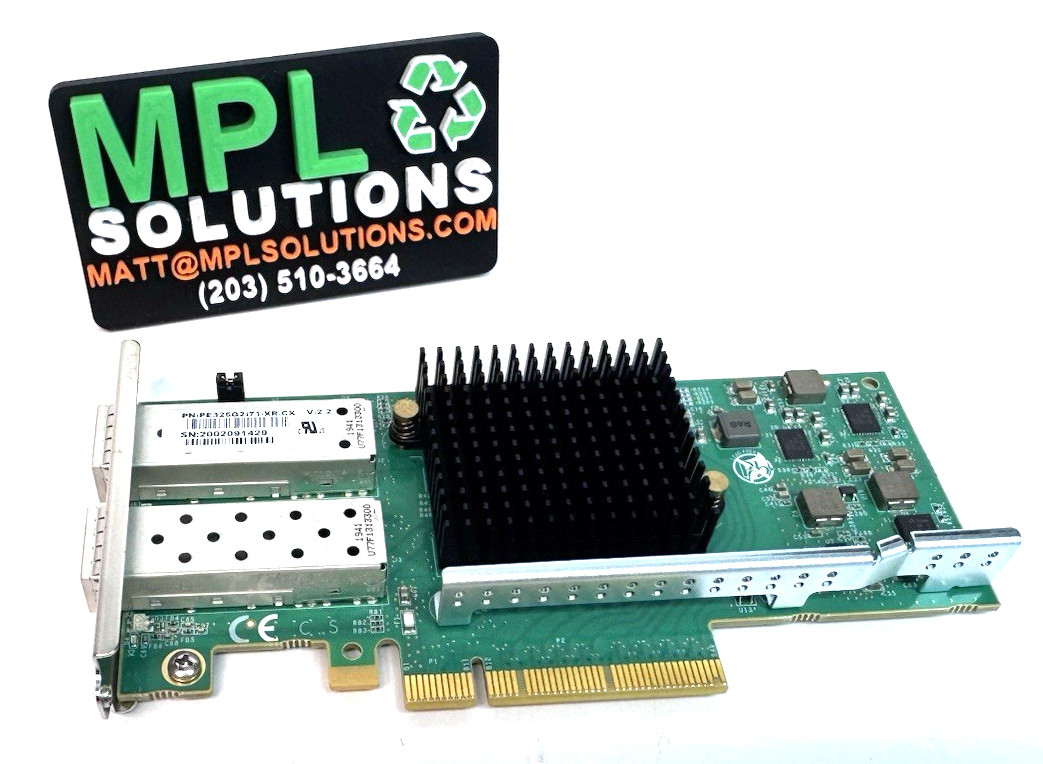 Silicom PE325G2I71-XR-CX Dual Port 25GbE SFP28 PCIe x8 NIC / Intel XXV710