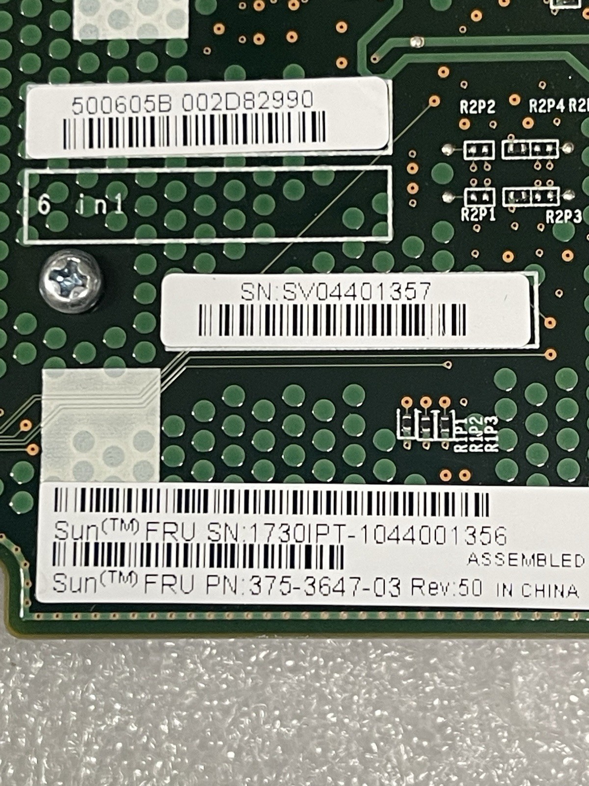 Sun 6Gbs SAS-2 Raid Expansion Module 375-3647 371-4982 Battery Module Used